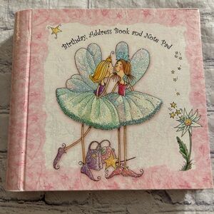 INNOVAGEV(2005) KIDS BIRTHDAY ADRESS BOOK AND NOTEBOOK FAIRY’S & GLITTER